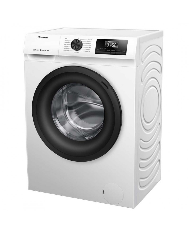 HISENSE MAQUINA ROUPA 9KG 1400RT INVERTER A