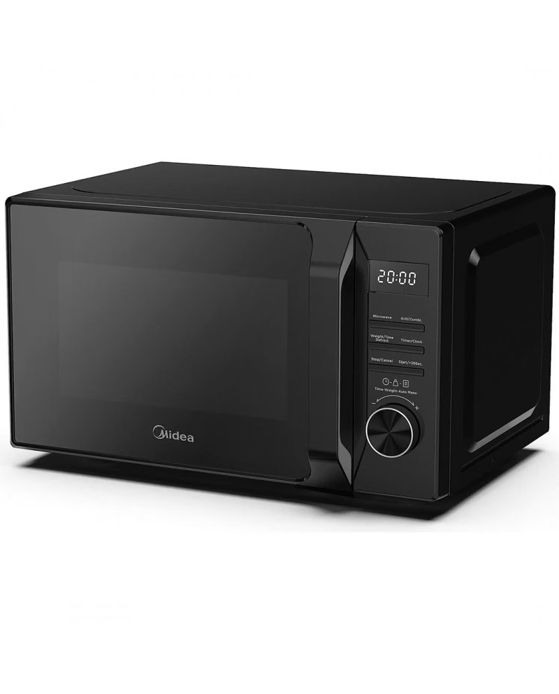 MIDEA MICROONDAS 20LT 700W GRILL 1000W PRETO