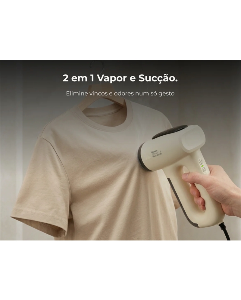 FLAMA ESCOVA ENGOMAR A VAPOR DE MAO 1200W - 5310FL