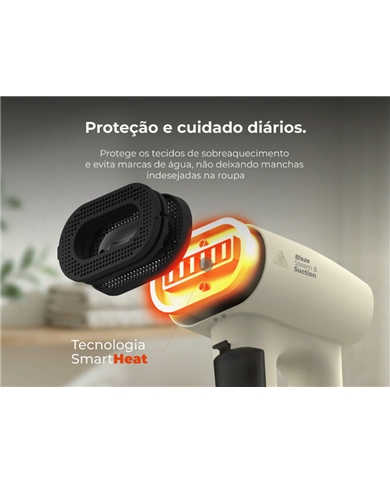 FLAMA ESCOVA ENGOMAR A VAPOR DE MAO 1200W #2 - 5310FL