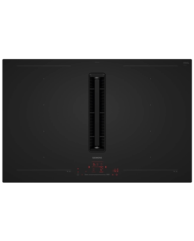 SIEMENS PLACA INDUÇAO 80CM C/ VENTIL INTEG FLEX VIDRO MATE - EX81AHL26E