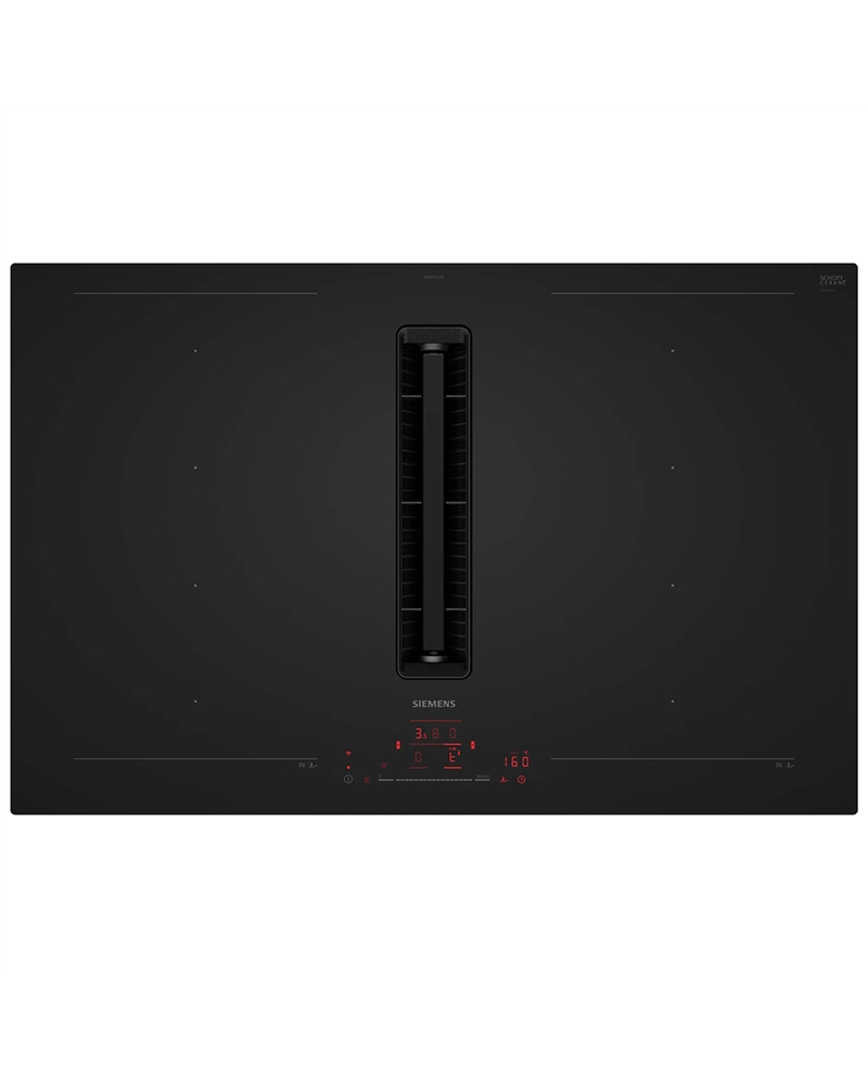 SIEMENS PLACA INDUÇAO 80CM C/ VENTIL INTEG FLEX VIDRO MATE - EX81AHL26E
