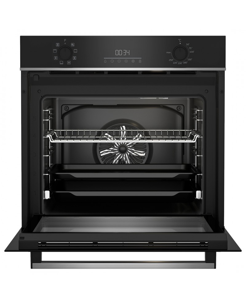 BEKO FORNO MULTIF 8PROG 72LT RAILE TELESCOPICO INOX A