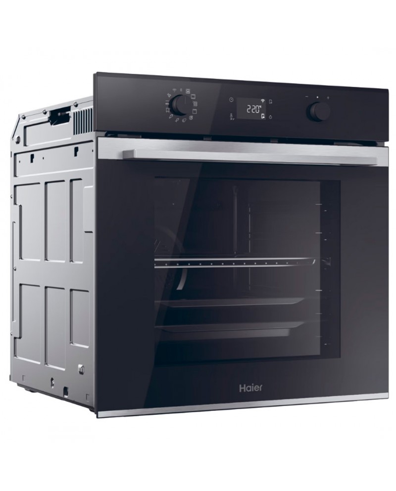HAIER FORNO 12FUNÇOES 78LT HIDRO E PIROLITICO PRETO A++