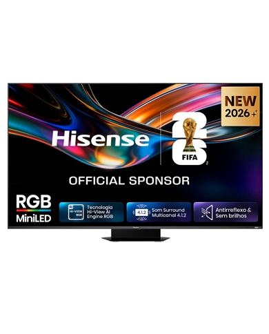 HISENSE LED 85" RGB 4K UHD SMARTTV 3HDMI 2USB C - 85UR9S