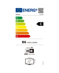 HISENSE LED 85" RGB 4K UHD SMARTTV 3HDMI 2USB C - 85UR9S