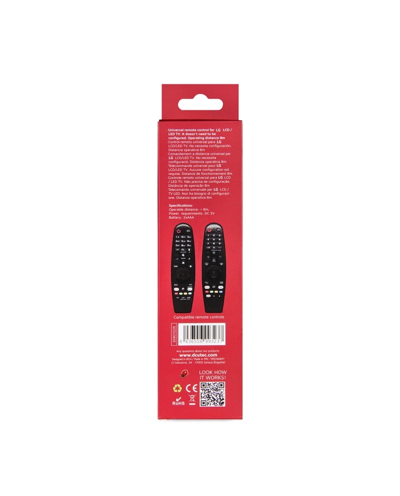 DCU COMANDO UNIVERSAL P/ LG PRONTO A USAR #1 - 30901025