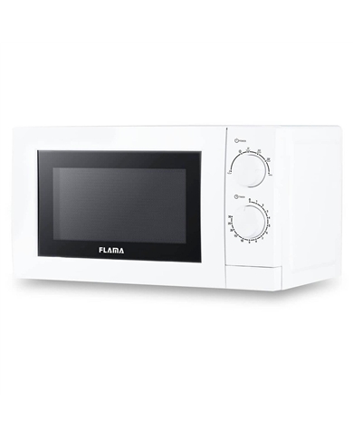 FLAMA MICROONDAS DIGITAL 20LT 700W S/GRILL BRANCO #3 - 1806FL