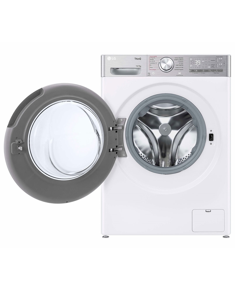 LG MAQUINA LAVAR 13KG E SECAR 7KG 1400RT AIDD STEAM+ A #2 - F4DR9513P2W