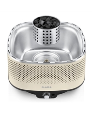FLAMA GRELHADOR BARBECUE CARVAO BEGE #9 - 4012FL