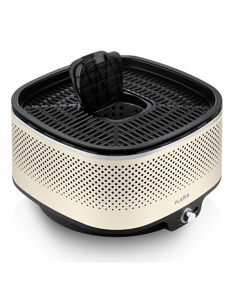 FLAMA GRELHADOR BARBECUE CARVAO BEGE #10 - 4012FL