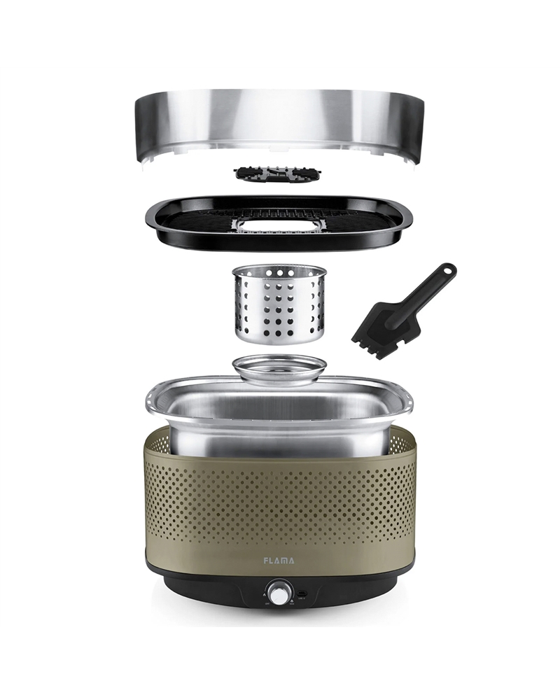 FLAMA GRELHADOR BARBECUE CARVAO GREEN #2 - 4014FL