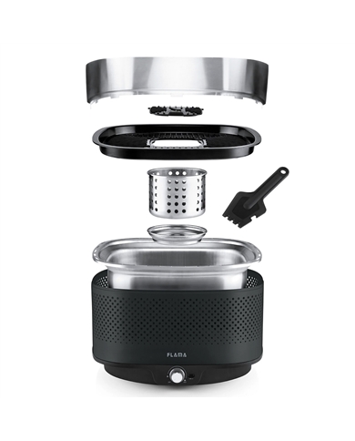FLAMA GRELHADOR BARBECUE CARVAO BLACK #1 - 4011FL