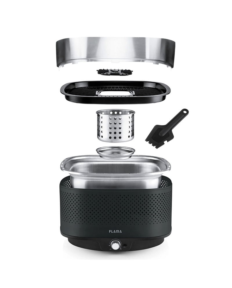 FLAMA GRELHADOR BARBECUE CARVAO BLACK #1 - 4011FL