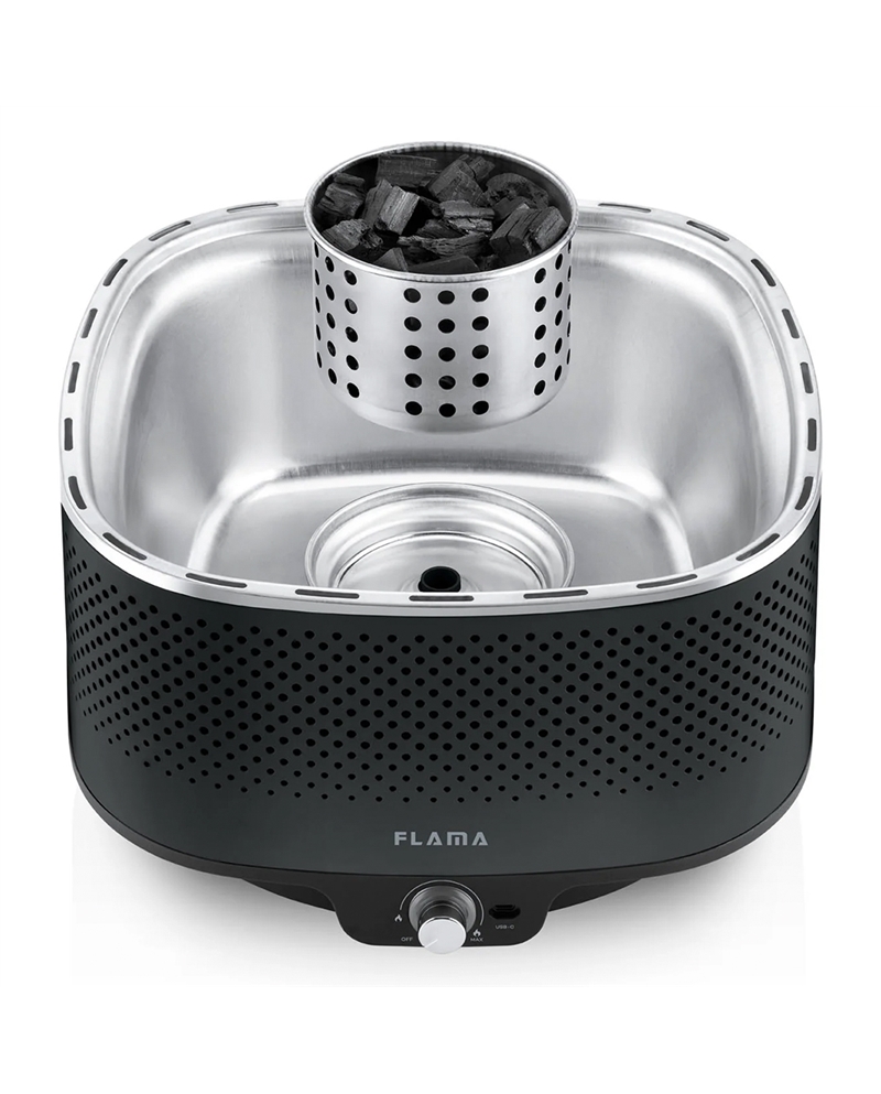 FLAMA GRELHADOR BARBECUE CARVAO BLACK #7 - 4011FL