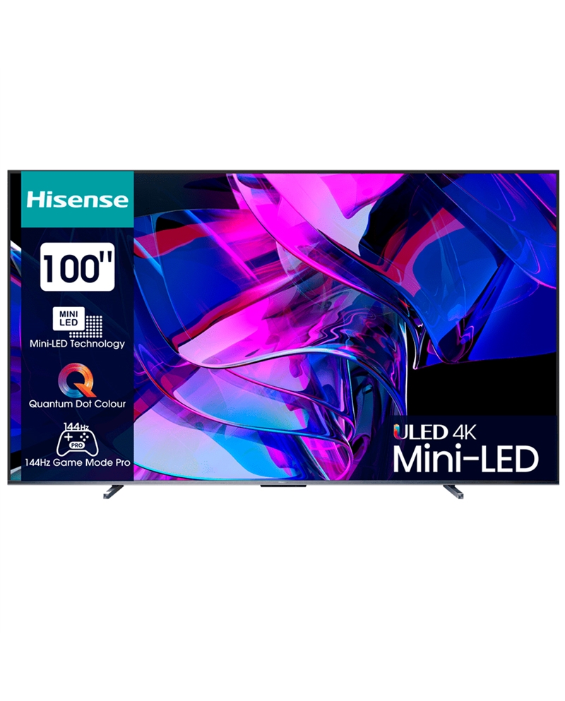 HISENSE LED 100"4K UHD SMART TV 4HDMI 2USB F - 100U7SE