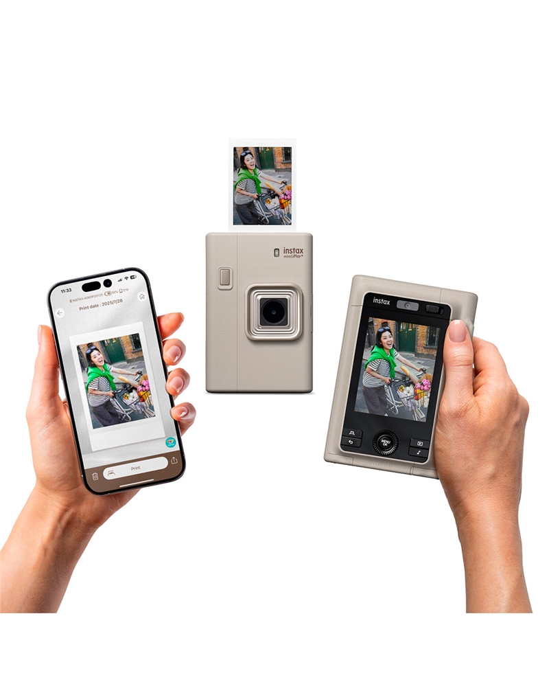 FUJIFILM MAQUINA FOTO INSTAX MINI LIPLAY PLUS BG VN EX D #3 - LIPLAYPLUSBG