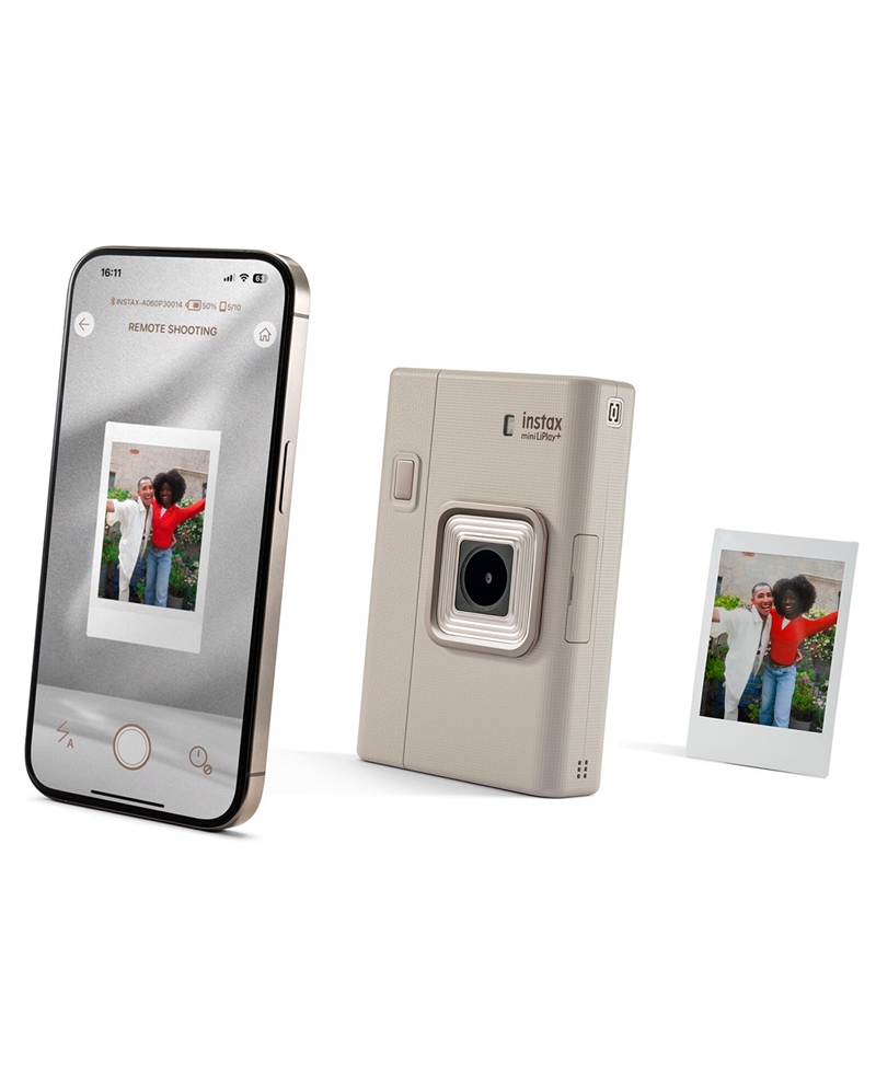FUJIFILM MAQUINA FOTO INSTAX MINI LIPLAY PLUS BG VN EX D #7 - LIPLAYPLUSBG