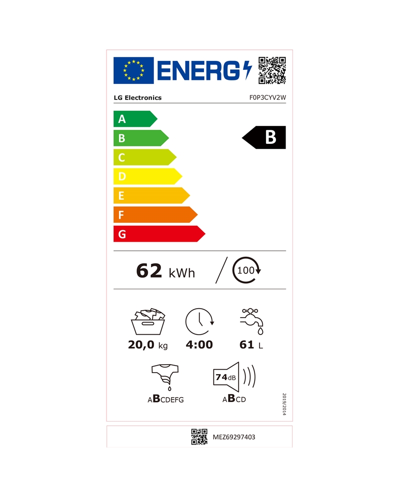 LG MAQUINA ROUPA 20KG 1000RT INVERTER DD B #1 - F0P3CYV2W