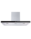 CONFORTEC CHAMINE 90CM 800M3H VIDRO PRETO INOX A - CF83T90N