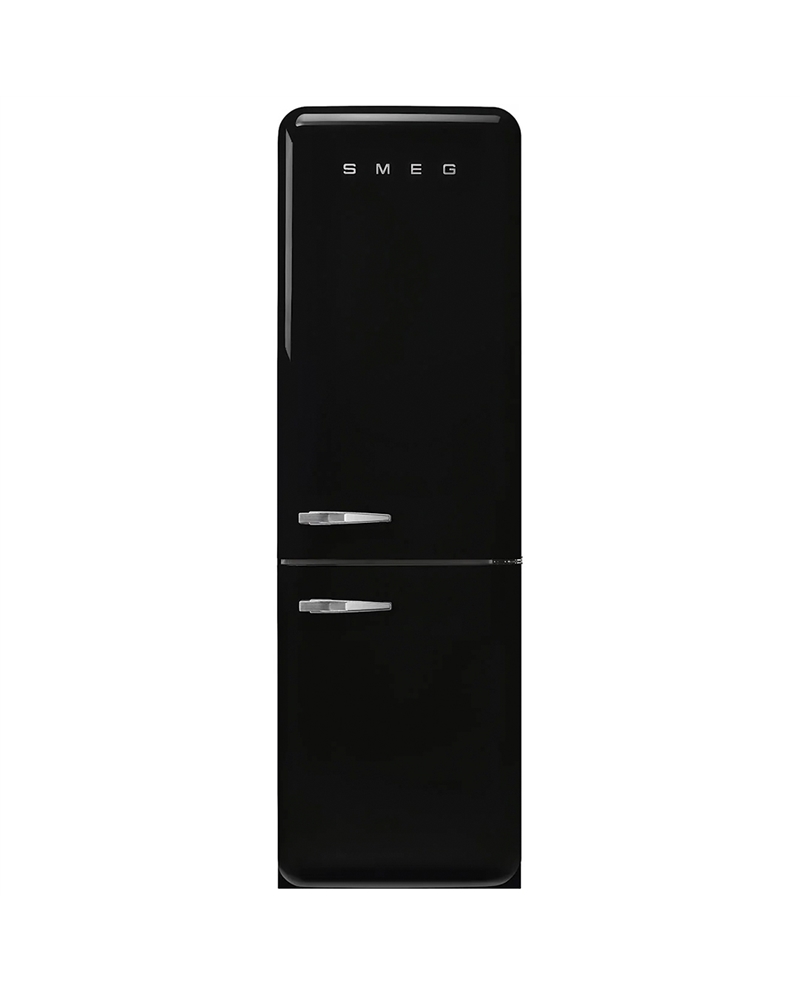 SMEG COMBINADO 1,968X601X728MT 350LT NF PRETO D - FAB32RBL6