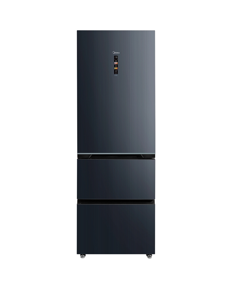 MIDEA COMBINADO 1910X643X600MT NF 393LT VIDRO CINZENTOE - MDRB542BIE70