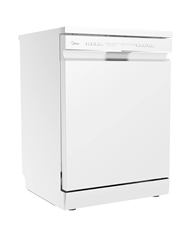 MIDEA MAQUINA LOUÇA 8PROG 13TALHERES INOX D #2 - MDWPF1333CSSWD