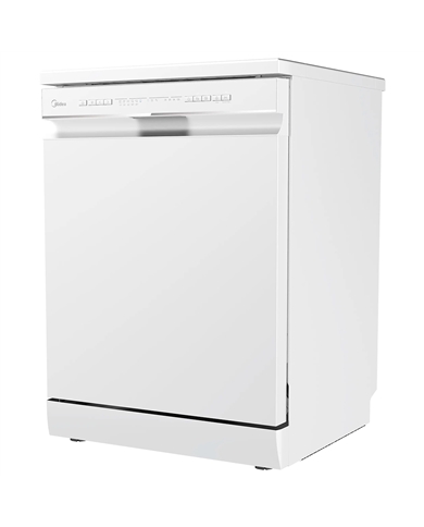 MIDEA MAQUINA LOUÇA 8PROG 13TALHERES INOX D #4 - MDWPF1333CSSWD
