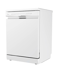 MIDEA MAQUINA LOUÇA 8PROG 13TALHERES INOX D #4 - MDWPF1333CSSWD
