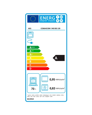 AEG FOGAO 4ZONAS VITRO FORNO 73LT ELETRICO INOX A #1 - CCB6642CBM