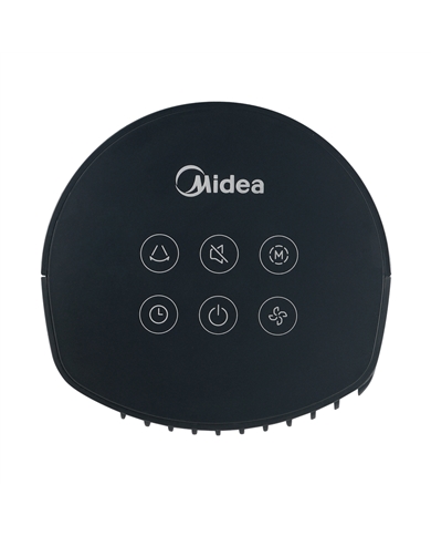 MIDEA COLUNA DE AR 4VELOC 45W PRETO #5 - MFZ382R0DK