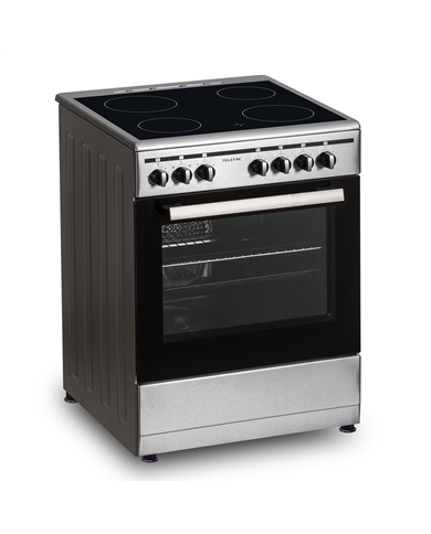 TELEFAC FOGAO VITRO 855X600X630 6F INOX A - TFF6662XVTC