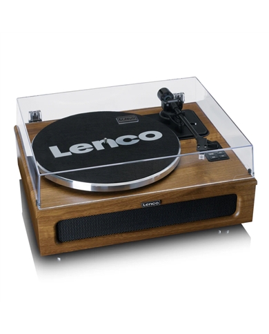 LENCO GIRA DISCOS BLUETOOTH C/ COLUNAS INTEGRADAS MADEIRA - LS410WA