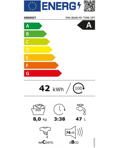 INDESIT MAQUINA ROUPA 8KG 1400RT A