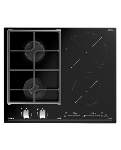 TEKA PLACA INDUÇAO 60CM 4 ZONAS GAS NAT - JZC64322ABNBK