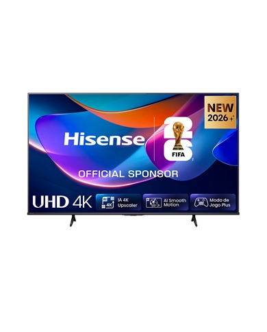 HISENSE LED 50" 4K UHD SMARTTV 3HDMI 2USB E - 50A6S