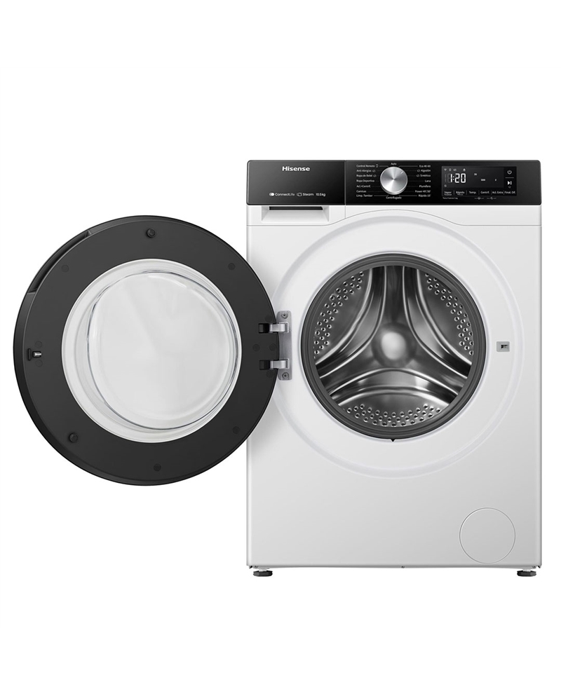 HISENSE MAQUINA ROUPA 10,5KG 1400RT INVERTER WIFI A #1 - WF3S1043BW3
