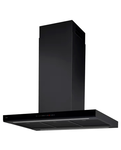 AEG CHAMINE ILHA 90CM 760M3/H PRETO - GI87D91CB