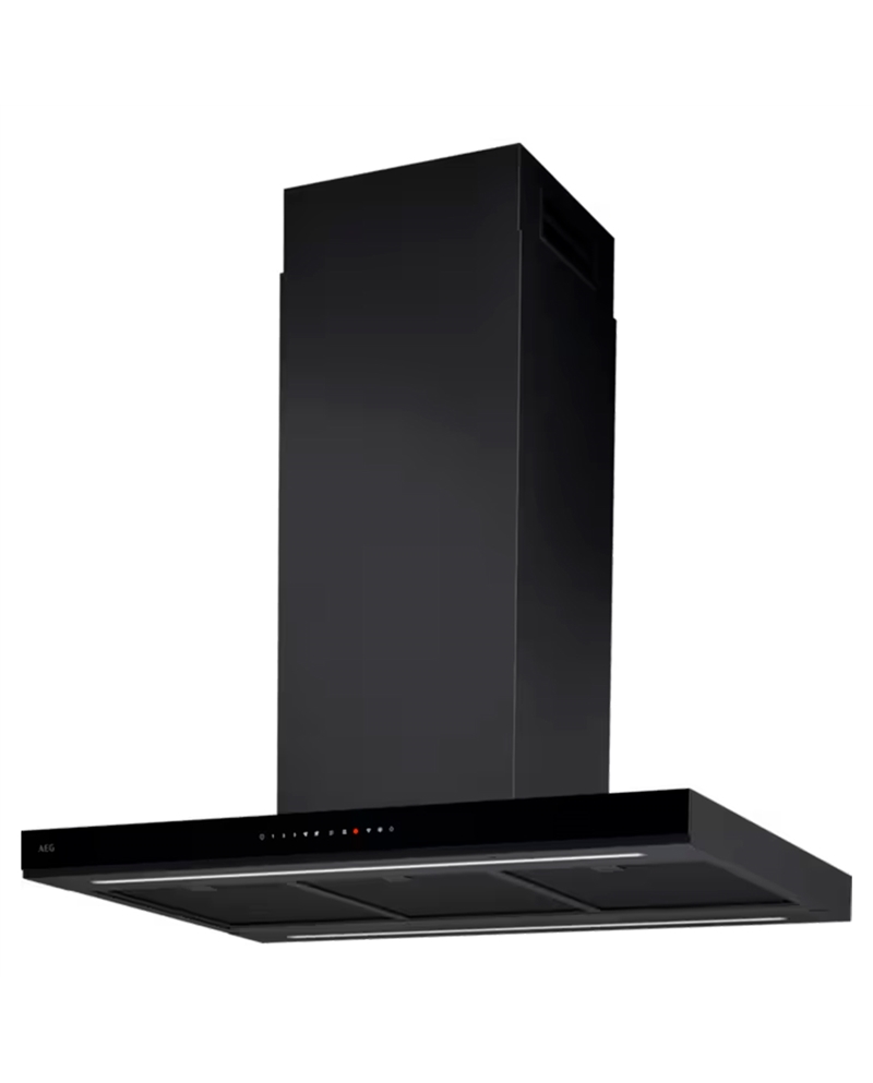 AEG CHAMINE ILHA 90CM 760M3/H PRETO - GI87D91CB