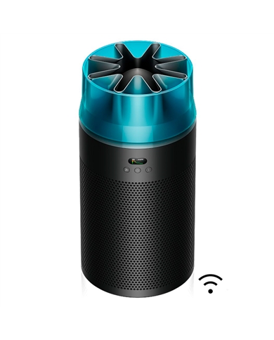 DYSON PURIFICADOR COMPACTO HUSHJET HJ10 PRETO/AZUL - 49133801