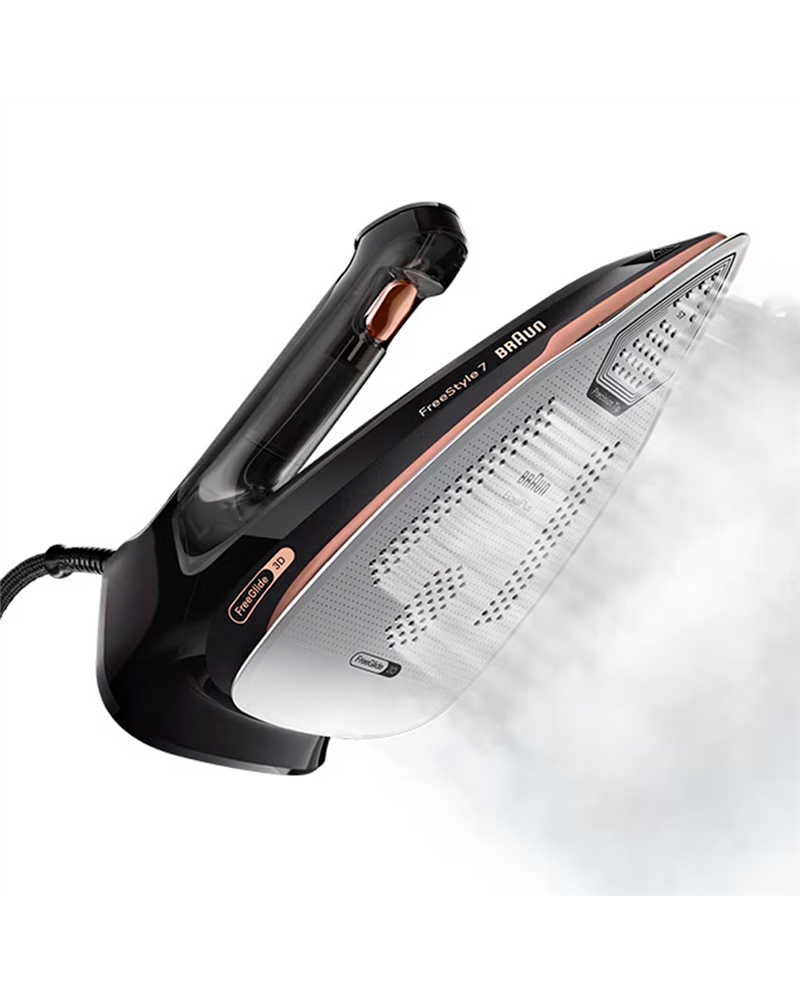 BRAUN FERRO 2000W BASE ELOXAL PLUS FREEGLIDE 3D #1 - FI7276BK