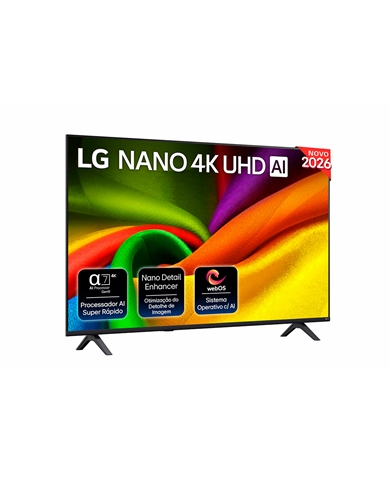 LG LED 50" NANO AI 4K UHD SMARTTV WEBOS 3HDMI 1USB G - 50NU850B6LA