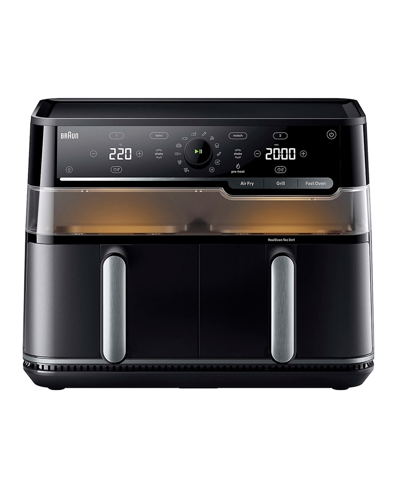 BRAUN FRITADEIRA S/OLEO 3EM1 5+5LT 2850W - TD5073IBK