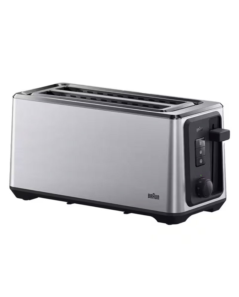 BRAUN TORRADEIRA 1470W 2 FENDAS PRETO/INOX - HT5220BK