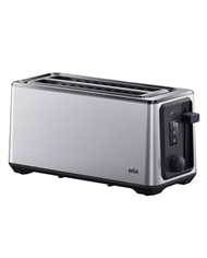 BRAUN TORRADEIRA 1470W 2 FENDAS PRETO/INOX - HT5220BK
