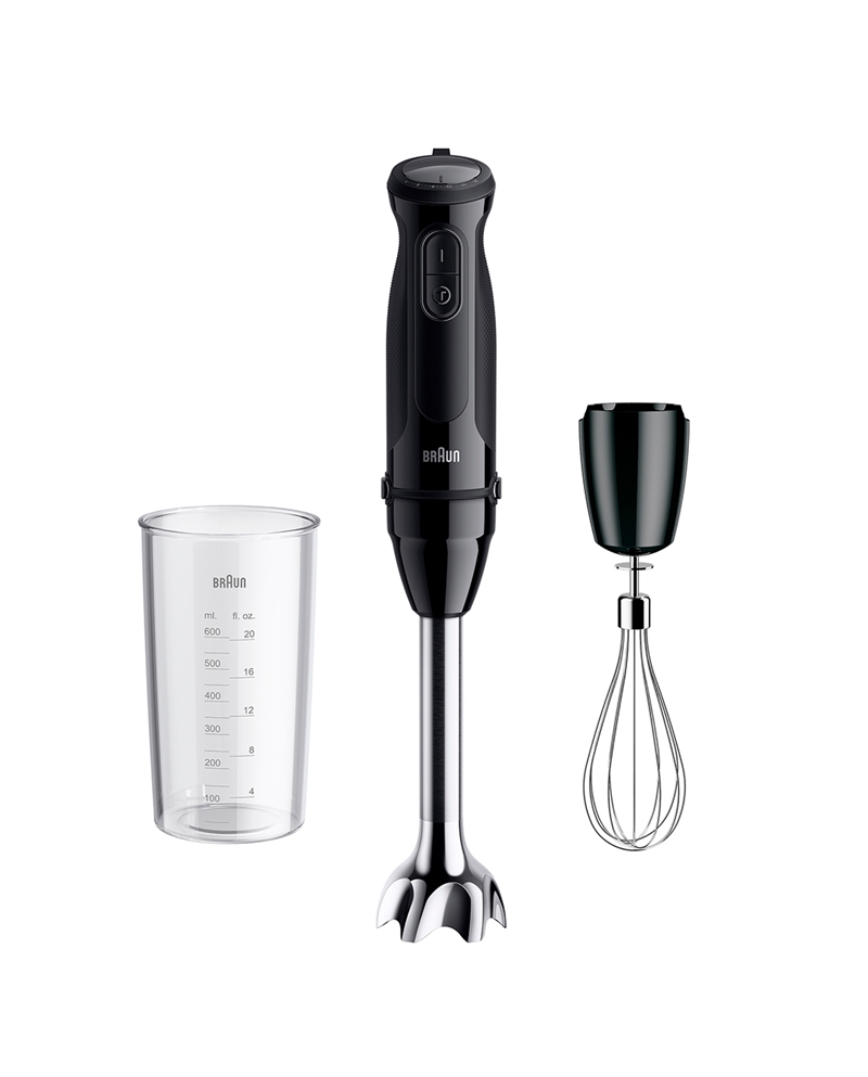 BRAUN VARINHA PE STAINLESS STEEL 1000W PRETA - MQ50051MBK