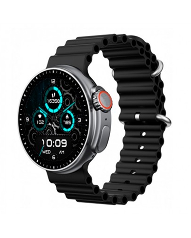 DCU SMARTWATCH BOSTON BLUET. 2PULSEIRAS PRETO/LARANJA - 34157018
