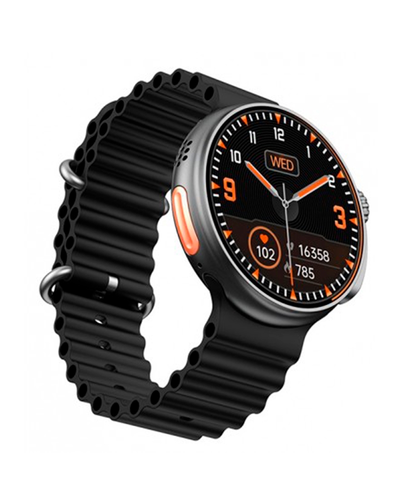 DCU SMARTWATCH BOSTON BLUET. 2PULSEIRAS PRETO/LARANJA #2 - 34157018