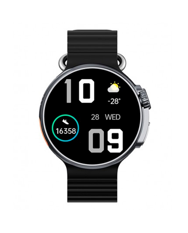 DCU SMARTWATCH BOSTON BLUET. 2PULSEIRAS PRETO/LARANJA #5 - 34157018