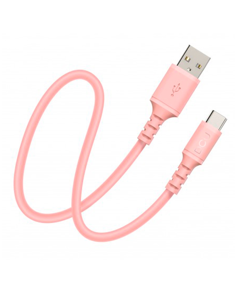 DCU CABO USB TIPO A 2.0 A USB TIPO C 1M ROSA - 30402070
